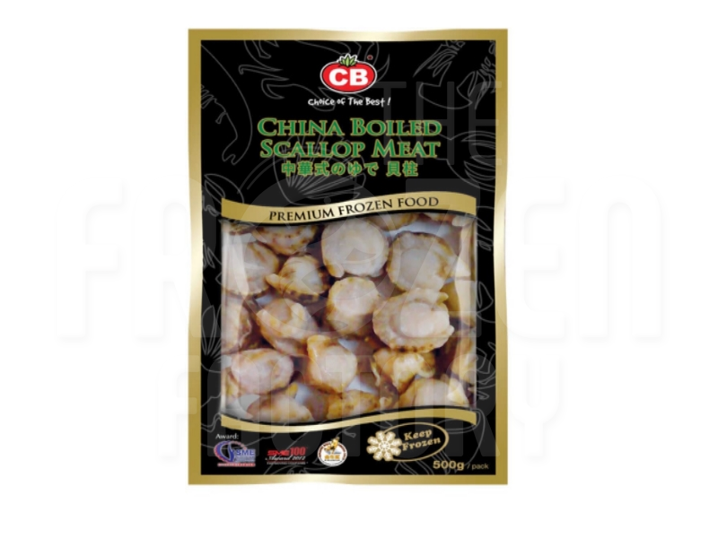 CB Boiled Scallop Meat (Small) 150/200PCS 扇贝(小)  (500G)
