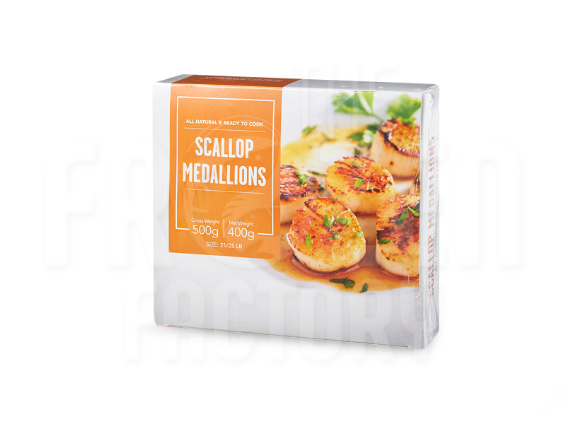 Frozen Medallion Scallop  带子 (500G)