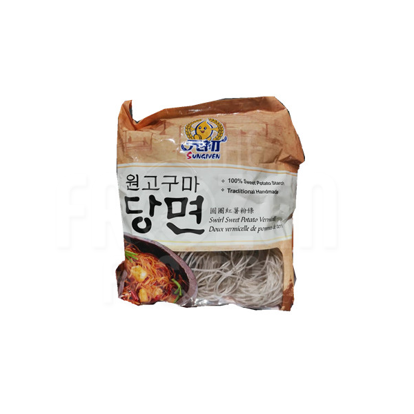 Sungiven Swril Sweet Potato Vermicelli 圆圈红薯粉条 (300G)