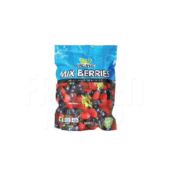 Organic Frozen Mixed Berries 有机冷冻混合莓果 (500G)