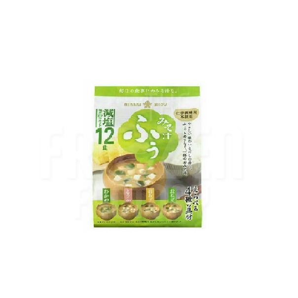 Hikari Reduced Salt Instant Miso Soup 12'S 日本减盐味增汤