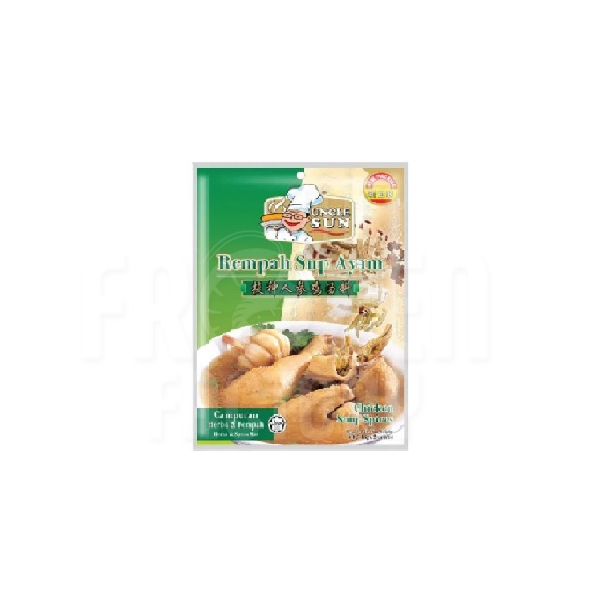 Uncle Sun Ginseng Chicken Soup 提神人参鸡汤料 (36G)